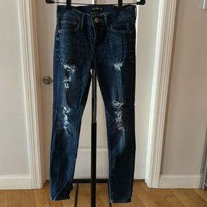 Express distressed denim